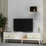 HANAH HOME TV polica Pelin White Gold - slika 2
