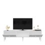 HANAH HOME TV polica Pelin White Silver - slika 5