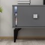 HANAH HOME TV polica Doruk Anthracite Silver - slika 5