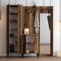 HANAH HOME Berlin ABC Walnut Hall Stand - slika 3