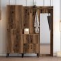 HANAH HOME Berlin ABC Walnut Hall Stand - slika 1