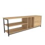 HANAH HOME TV polica Oneida Black Oak - slika 4