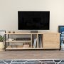 HANAH HOME TV polica Oneida Black Oak - slika 1