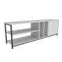 HANAH HOME TV polica Oneida Black White - slika 4
