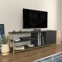 HANAH HOME TV polica Oneida Gold Anthracite - slika 2