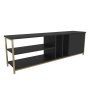 HANAH HOME TV polica Oneida Gold Anthracite - slika 4