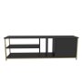 HANAH HOME TV polica Oneida Gold Anthracite - slika 5