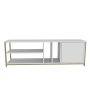 HANAH HOME TV polica Oneida Gold White - slika 5