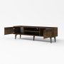 HANAH HOME TV polica Brendon Walnut - slika 5