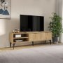HANAH HOME TV polica Regina Sapphire Oak - slika 2