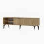 HANAH HOME TV polica Regina Sapphire Oak - slika 4