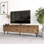 HANAH HOME TV polica Felix Walnut - slika 2