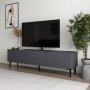 HANAH HOME TV polica Felix Anthracite - slika 3