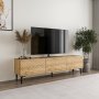 HANAH HOME TV polica Felix Sapphire Oak - slika 3