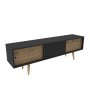 HANAH HOME TV polica Ecrin Anthracite Oak - slika 4