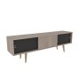 HANAH HOME TV polica Ecrin Oak Black - slika 5