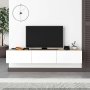 HANAH HOME TV polica Francy 180 Sapphire Oak White - slika 3