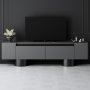 HANAH HOME TV polica Bohem Anthracite Black - slika 2