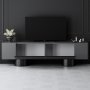HANAH HOME TV polica Bohem Anthracite Black - slika 3