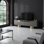 HANAH HOME TV polica Bohem Anthracite Gold - slika 5