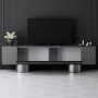 HANAH HOME TV polica Bohem Anthracite Silver - slika 3