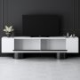 HANAH HOME TV polica Bohem White Black - slika 3