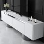 HANAH HOME TV polica Bohem White Silver - slika 4