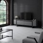 HANAH HOME TV polica Yildiz Anthracite Black - slika 5