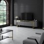 HANAH HOME TV polica Yildiz Anthracite Gold - slika 5