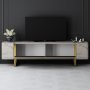 HANAH HOME TV polica Yildiz Travertine Gold - slika 3