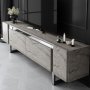 HANAH HOME TV polica Yildiz Travertine Silver - slika 4