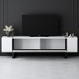 HANAH HOME TV polica Yildiz White Black - slika 3