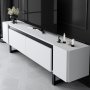 HANAH HOME TV polica Yildiz White Black - slika 4