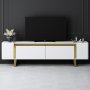 HANAH HOME TV polica Yildiz White Gold - slika 2