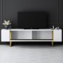 HANAH HOME TV polica Yildiz White Gold - slika 3