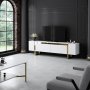 HANAH HOME TV polica Yildiz White Gold - slika 5