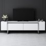 HANAH HOME TV polica Yildiz White Silver - slika 2