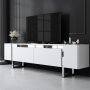HANAH HOME TV polica Yildiz White Silver - slika 1