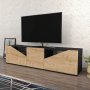 HANAH HOME TV polica Carson Anthracite Oak - slika 3