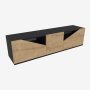 HANAH HOME TV polica Carson Anthracite Oak - slika 5