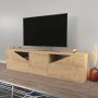 HANAH HOME TV polica Carson Oak - slika 3