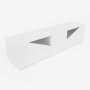 HANAH HOME TV polica Carson White - slika 4