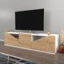 HANAH HOME TV polica Carson White Oak - slika 3