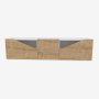 HANAH HOME TV polica Carson White Oak - slika 4