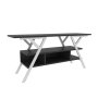 HANAH HOME TV polica Minerva White Anthracite - slika 4