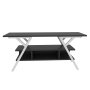 HANAH HOME TV polica Minerva White Anthracite - slika 5
