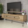 HANAH HOME TV polica Ekol Oak - slika 1