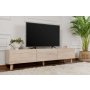 HANAH HOME TV polica Alvin Travertine - slika 1