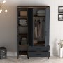 HANAH HOME Kumsal PT Walnut Anthracite - slika 3