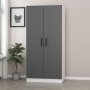 HANAH HOME Kale Anthracite White 210 - slika 3
